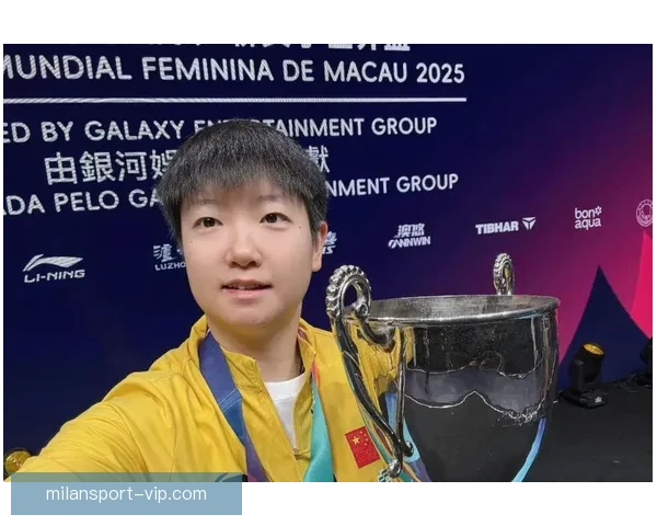 孙颖莎完美发挥防弧旋转技巧横扫温特 顺利晋级世界杯决赛